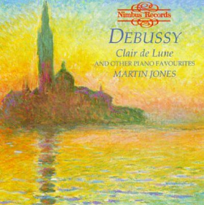 Martin Jones - Debussy: Clair De Lune (CD)