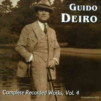 Guido Deiro - Complete Recorded Works Vol 4 (CD)