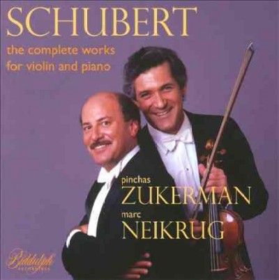Pinchas Zukerman - Schubert: Complete Works For Violin (CD)