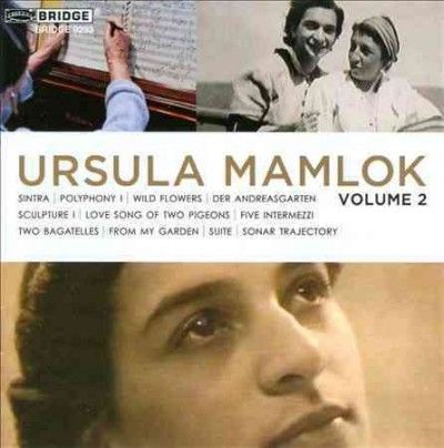 Music of Ursula Mamlok Vol 2 - (Import CD)