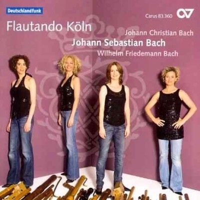 Flautando Koln - Bach: Music For Recorder Ensemble (CD)