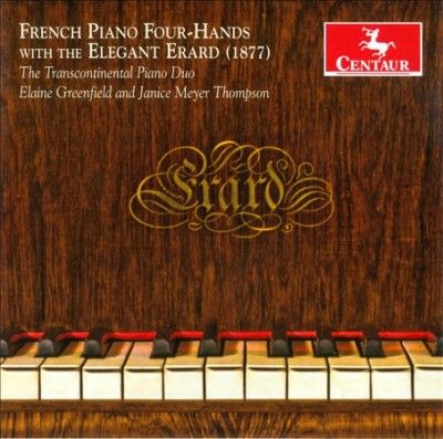 Transcontinental Pia - French Piano Four Hands With Elegant (CD)