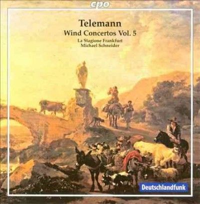 La Stagione Frankfur - Telemann: Wind Concertos Vol 5 (CD)