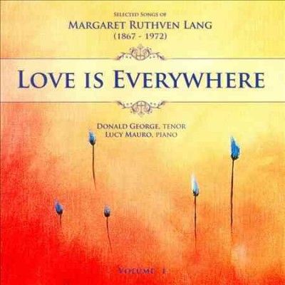 Margaret Lang - Lang: Love Is Everywhere Vol 1 (CD)