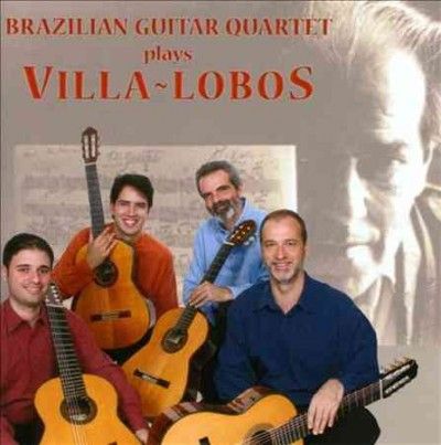 Brazilian Guitar Qua - Villa Lobos: Brazilian Guitar Qt Plays (CD)