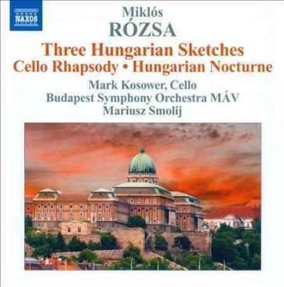 Three Hungarian Sketches / Cello Rhapsody (CD)