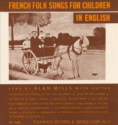 French Folk Songs for Children in Eng - (Import CD)