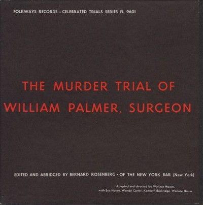 Murder Trial of William Palmer Surgeo - (Import CD)