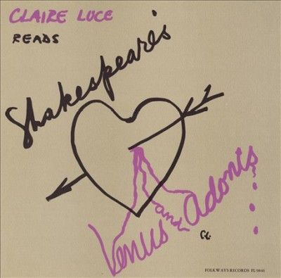 Claire Luce Reads Venus &amp; Adonis - (Import CD)