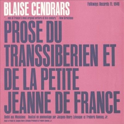 Prose Du Transsiberien Et De La Petit - (Import CD)