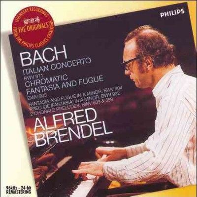 Alfred Brendel - Bach: Italian Concerto Chromatic Fanta (CD)