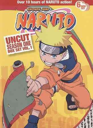 Naruto Uncut Season 1 Box Set Vol 1 (DVD)