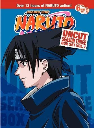 Naruto Uncut Ssn 3 Box Set V1 - (Region 1 Import DVD)
