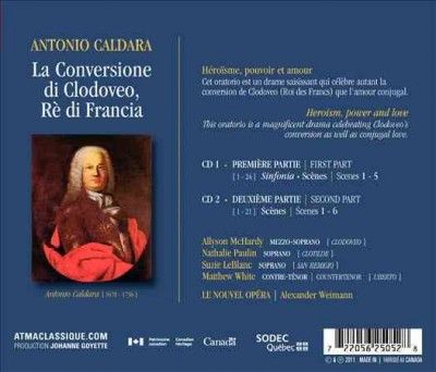 Le Nouvel Opera - Caldara: La Conversione Di Clodoveo Re (CD)