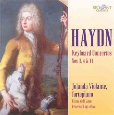 Jolanda Violante - Haydn: Keyboard Concertos Nos 3 4 &amp; 11 (CD)