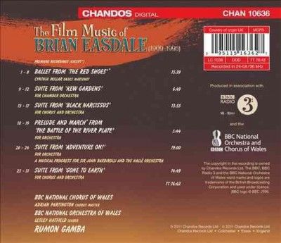 Easdale:Film Music of Brian Easdale - (Import CD)