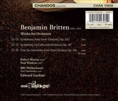 Britten:Cello Sym Symphonic Suite Fro - (Import CD)