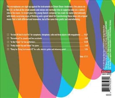 Simo Steen - Andersen - Steen Andersen: Pretty Sound Solo &amp; Ch (CD)