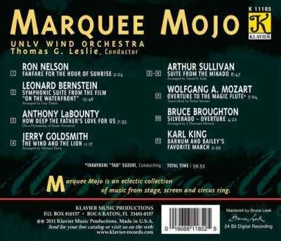 Unlv Wind Orchestra - Marquee Mojo (CD)