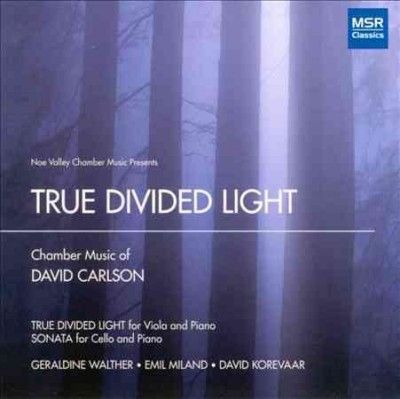 Geraldine Walther - Carlson: True Divided Light (CD)