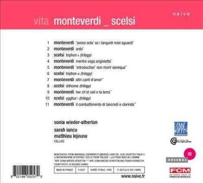 Claudio Monteverdi - Monteverdi/scelsi: Vita (CD)