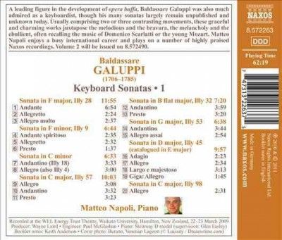 Keyboard Sonatas - Vol.1 (CD)