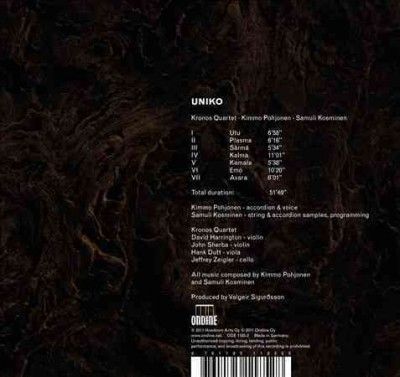 Kronos Quartet - Pohjonen/kosminen: Uniko (CD)