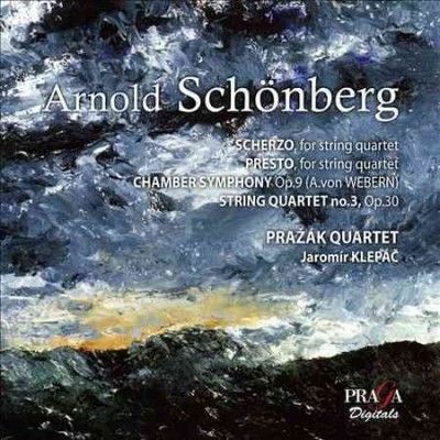 Prazak Quartet - Schoenberg: String Qt No 3, Scherzo/pr (CD)