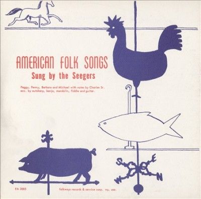 American Folk Songs Sung - (Import CD)
