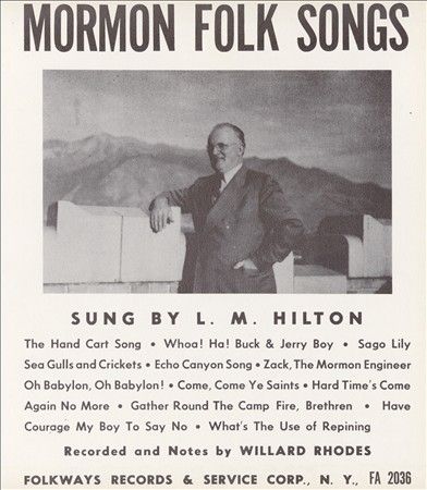 Mormon Folk Songs - (Import CD)