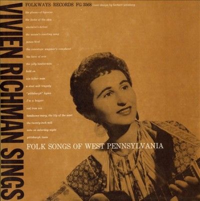 Vivien Richman Sings Folk Songs of We - (Import CD)