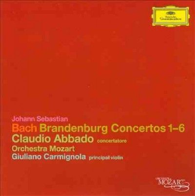 Orchestra Mozart - Bach: Brandenburg Ctos 1 - 6 (CD)