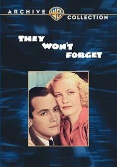 They Won't Forget - (Region 1 Import DVD)