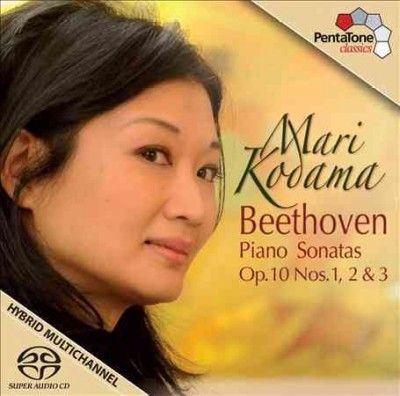 Mari Kodama - Beethoven: Piano Sons Op 10 Nos 1 2 &amp; (CD)