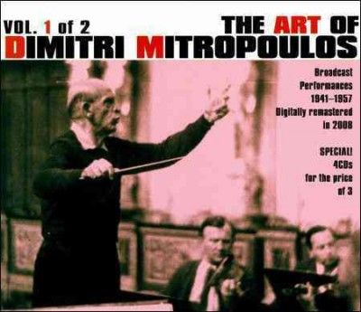 Joseph Szigeti - Art Of Dimitri Mitropoulus Vol 1 (CD)