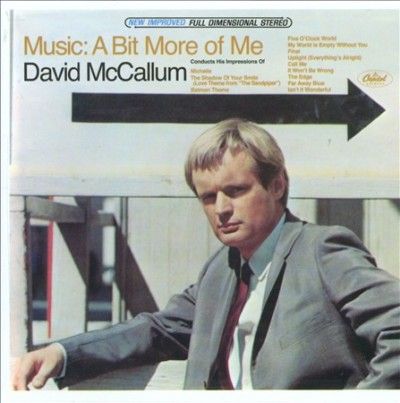 David Mccallum - Music: Bit More Of Me (CD)