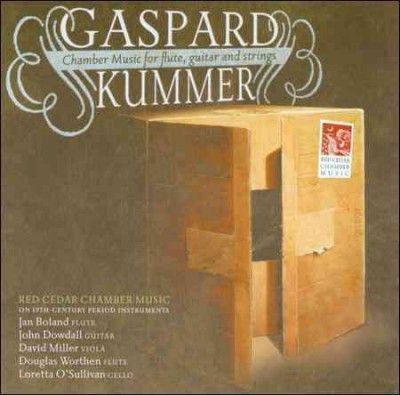 Red Cedar Chamber Mu - Kummer: Chamber Music For Flute Guitar (CD)