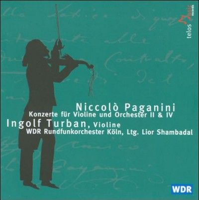 Wdr Rundfunkorcheste - Paganini: Violin Concertos Nos 2 &amp; 4 (CD)