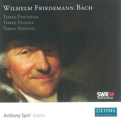 Anthony Spiri - Bach: Three Fantasias/three Fugues/thr (CD)