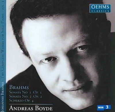 Andreas Boyde - Brahms: Piano Sonatas Nos 1 &amp; 2 (compl (CD)