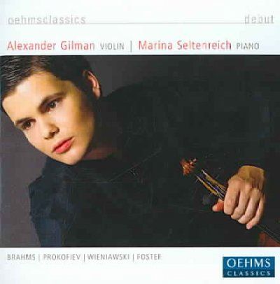 Alexander Gilman - Debut: Brahms Prokofiev Wieniawski F (CD)