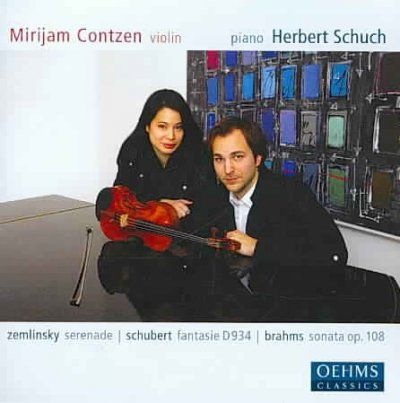 Mirijam Contzen - Zemlinsky: Serenade/schubert Fantasie (CD)
