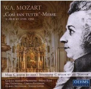 German Mozart Orches - Mozart: Cosi Fan Tuttue - Messe (CD)