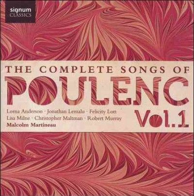 Francis Poulenc - Poulenc: Complete Songs V1 (CD)