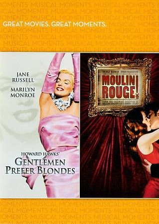 Marilyn Monroe - Gentlemen Prefer Blondes/moulin Rouge (DVD)