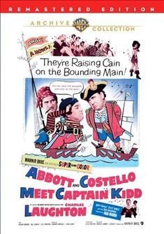 Abbott &amp; Costello Meet Captain Kidd - (Region 1 Import DVD)