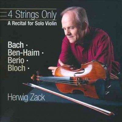 Herwig Zack - Four Strings Only (CD)