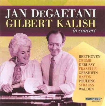 Jan Degaetani and Gilbert Kalish in C - (Import CD)