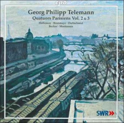 Georg Phil Telemann - Telemann: Quatuors Parisiens Vol 2 &amp; 3 (CD)