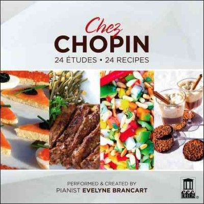 Evelyne Brancart - Chopin: 24 Etudes 24 Recipes (CD)